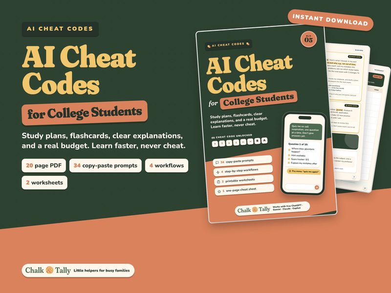 AI Cheat Codes for College Students