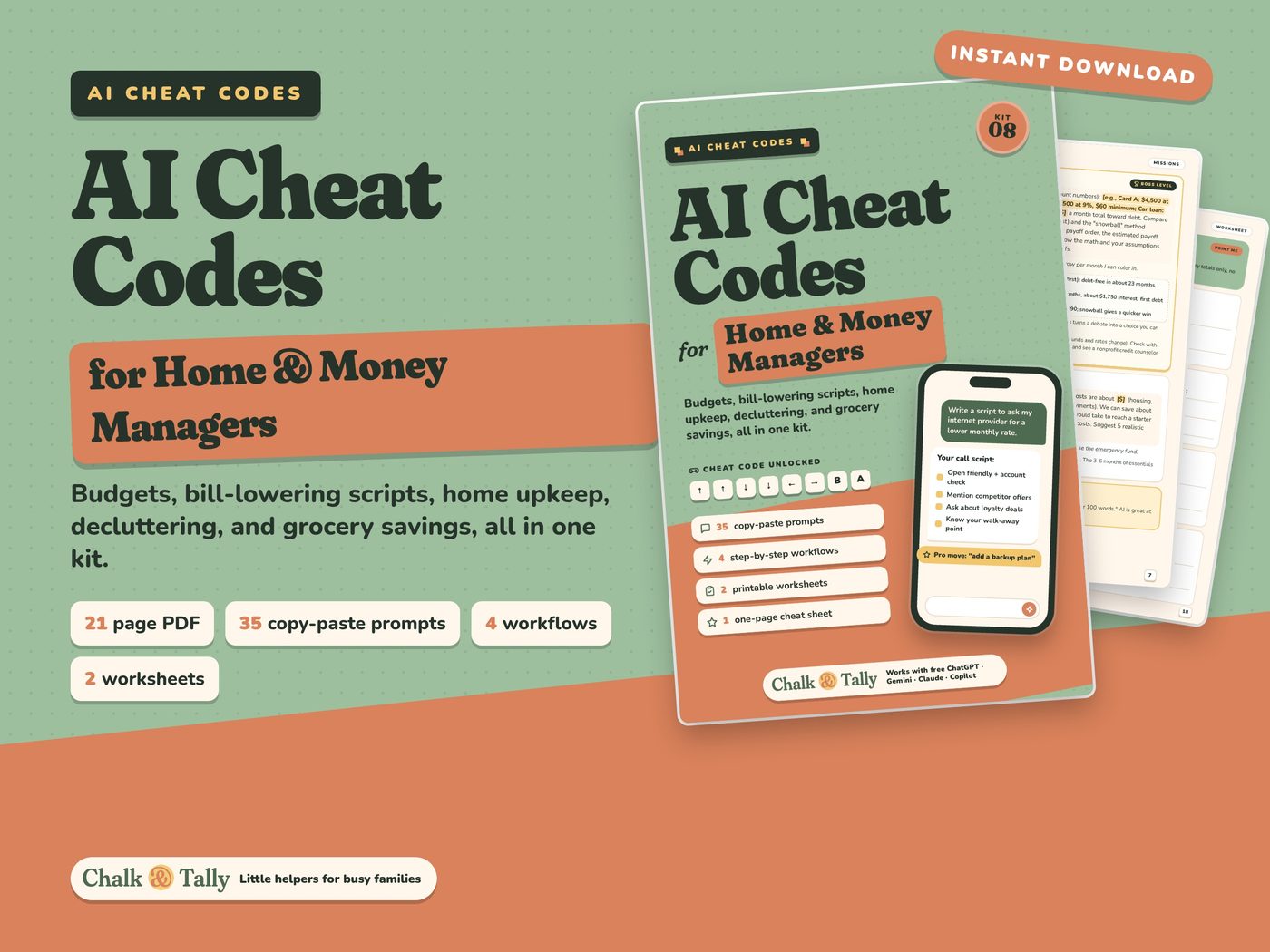 AI Helper Kits for Home & Money Managers
