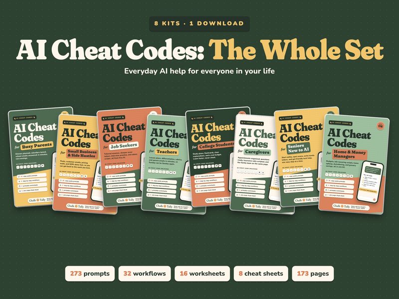 AI Cheat Codes: The Whole Set
