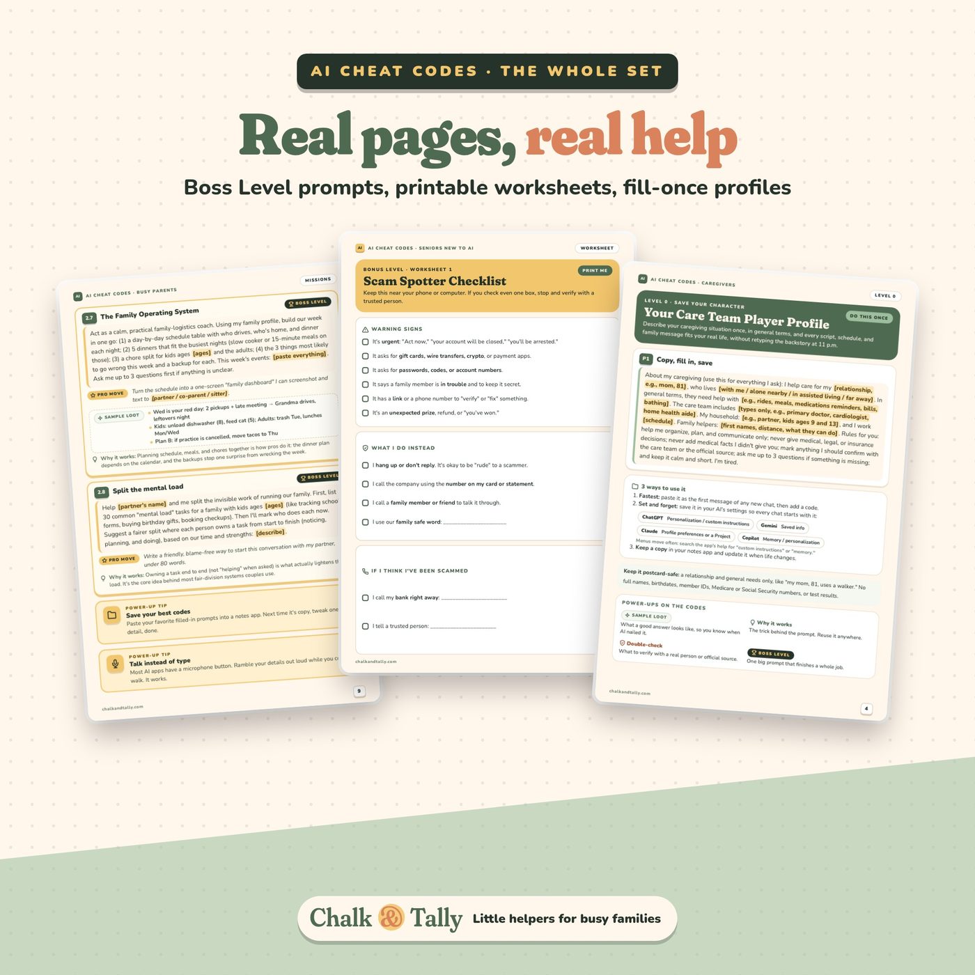 The Whole Set: 8 Kits + Family Playbook + Holiday Command Center image 3