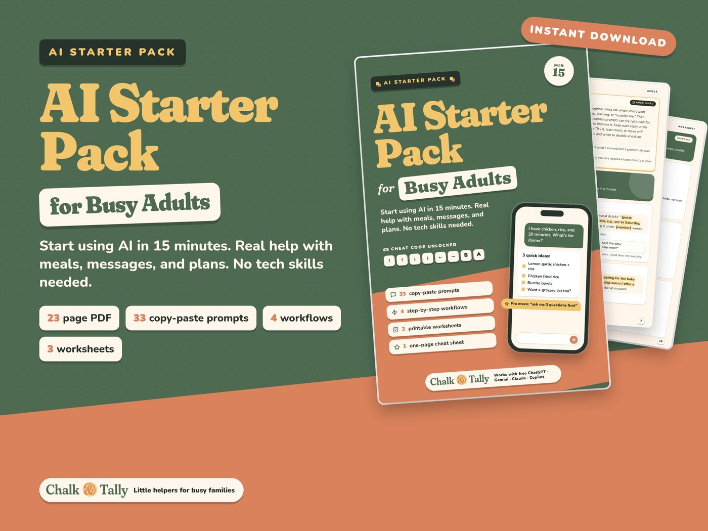 The AI Starter Pack for Busy Adults