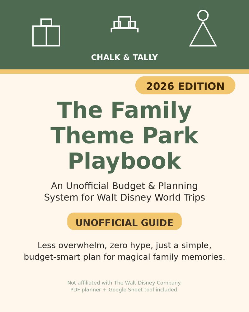 The Family Theme Park Playbook: Disney World Trip Planner
