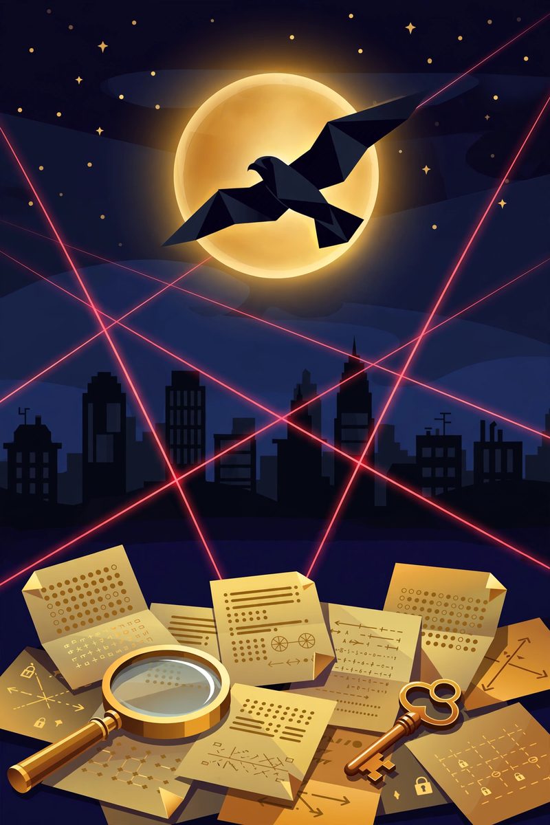 Operation: Midnight Falcon: Printable Spy Escape Room Kit