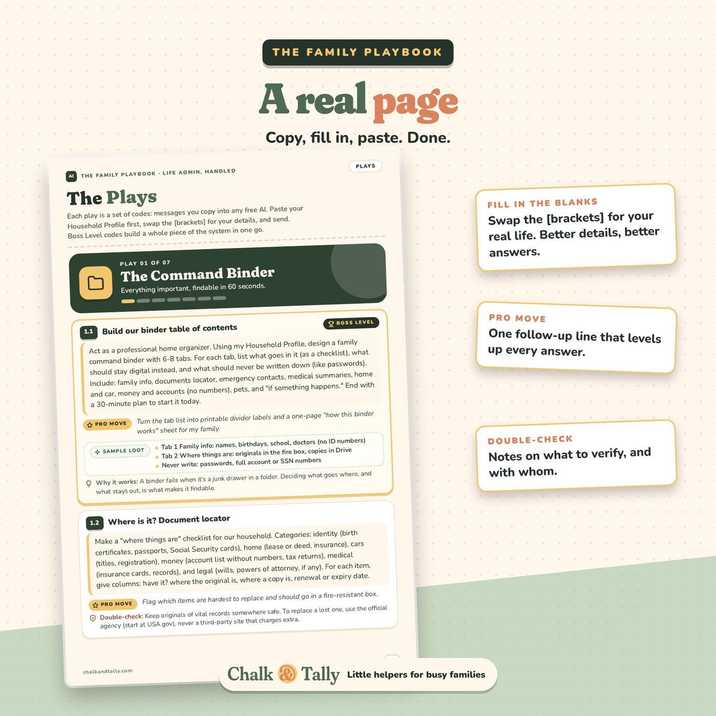 The Family Playbook: Life Admin, Handled image 3