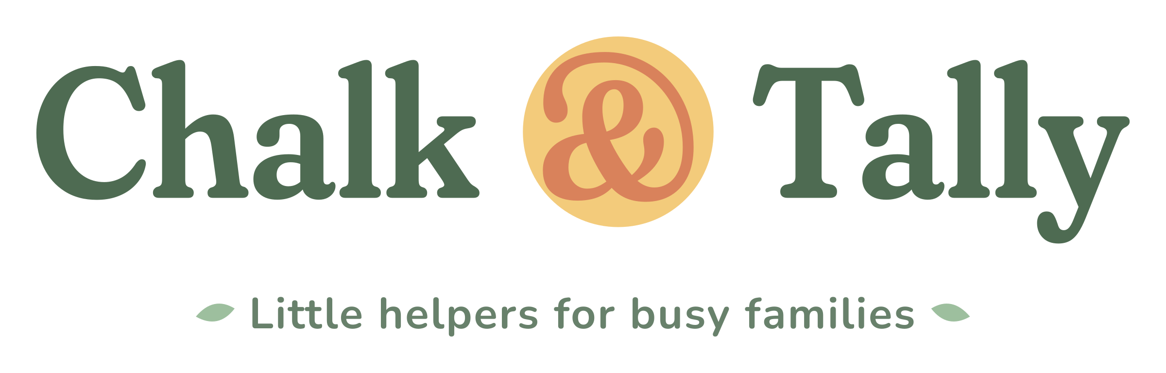 ChalkAndTally - Little helpers for busy families